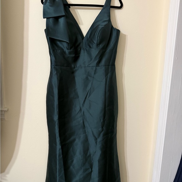 ALFRED SUNG Deep Green Maxi Dress - Picture 4 of 5